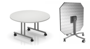 Tables with casters