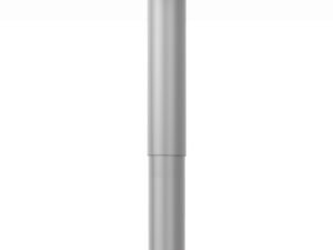 ErgoRound 612 Adjustable Height X-Base (4” Diameter) – Extended